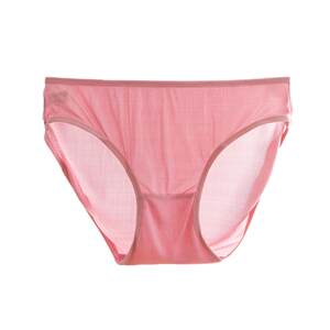 3 pack of 100% mulberry silk, low waisted, summer thin, breathable, sexy, edgy triangular seamless underwear for women