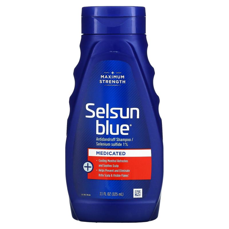 Selsun Blue,去屑洗发水，含方剂成分，全全 液量盎司（325 毫升