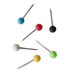 Colored Pins, Pearl Needles, Map Needles, Spool Fixed Needles, Outdoor Fishing Supplies, 500 Pieces