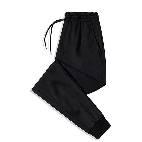 Spring and summer elastic pants for men in large size, loose fitting men's leggings, casual pants, Korean version, trendy sports Harun pants for men