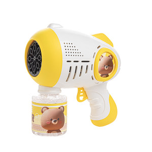 
2025 new children's handheld bubble gun infant USB charging model fully automatic bubble machine blowing bubble toy 3
