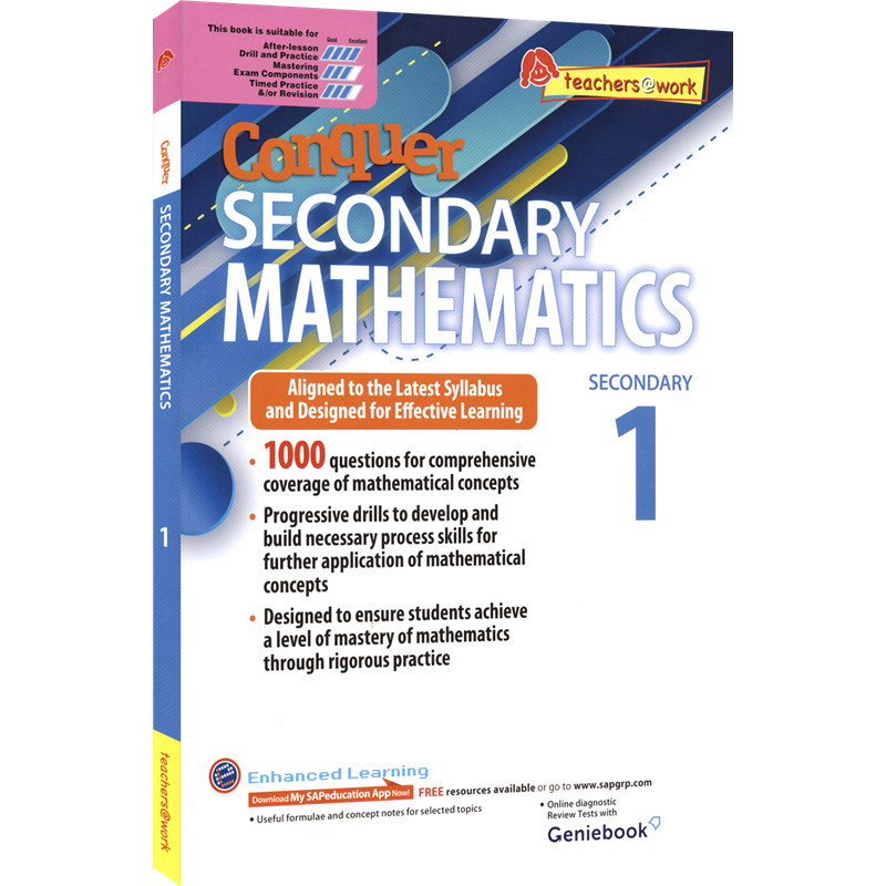 1000 Questions Math Let Sap Conquer Mathematics Secondary 1 - 1000 Questions - Collège Singapourien