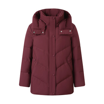 New women's graphene self-heating down jacket, middle-aged and elderly women's winter fashionable age-reducing noble warm jacket