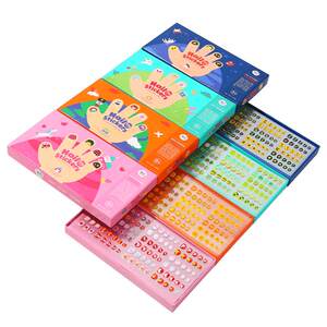 Melale Children's Nail Patch Girl Non -Toxic Princess Princess Baby Nail Patching Toy Toys