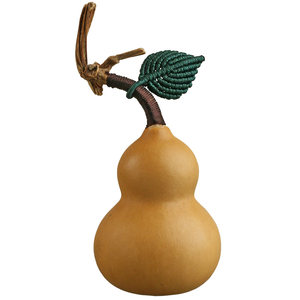 
Wenwan small gourd handheld piece with faucet hand twisting plate playing pendant car home decoration natural quality