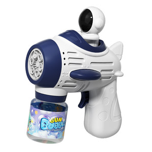 
Bubble machine Gatlin electric handheld fully automatic 2025 new internet celebrity hot children's toy bubble gun charging