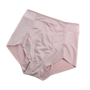 Exit Japan's waist, abdomen, hip hip hip -hip ice silk, bodyless, pure cotton crotch women's flat -angle sports underwear