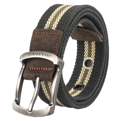 jeep American brand pin buckle canvas versatile casual