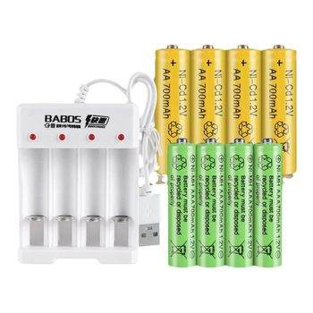 No. 5 7 rechargeable battery universal charger set