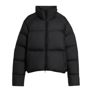 Shopping mall same style Semir down jacket men's and women's 25 winter thickened couple's jacket three-proof black bread jacket casual