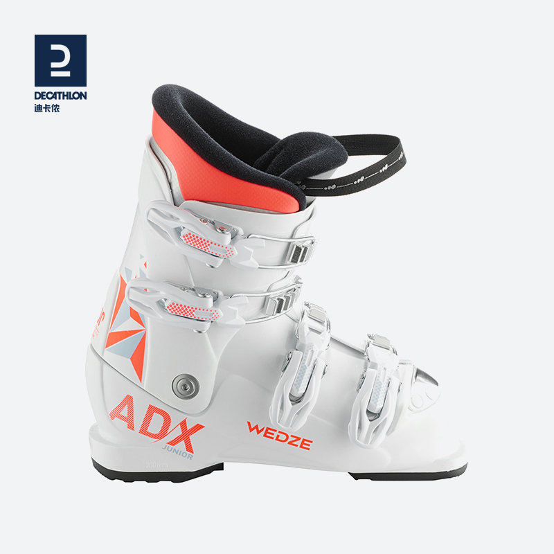 DECATHLON 迪卡侬 儿童双板滑雪鞋男女童保暖可调节滑雪靴滑雪装备KIDK