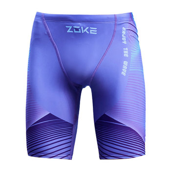 Zhouke men's five-point swimming trunk professional swimming training
