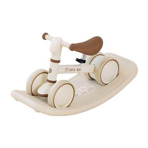 
Qiaohu children's balance bike baby sliding walker 1-3 years old car 2 years old rocking horse toy car four-wheel balance bike