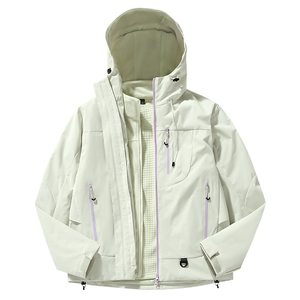 
Scarecrow 2026 new style jacket for women, three-in-one detachable outdoor hiking, super good-looking mountaineering jacket for men