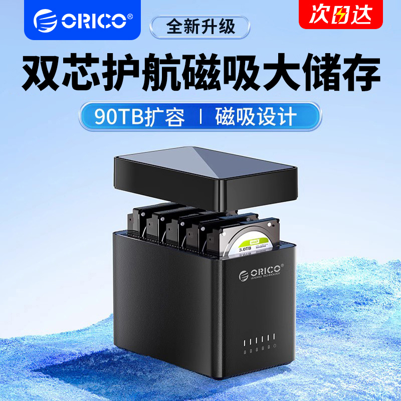 小公寓变大别墅—ORICO 奥睿科 WS200RC3 3.5英寸蜂巢存储硬盘柜