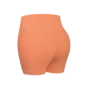Reshape/re -painting, zero -sensing soft, glutinous high -waisted high -waisted fitness tight shorts Essential
