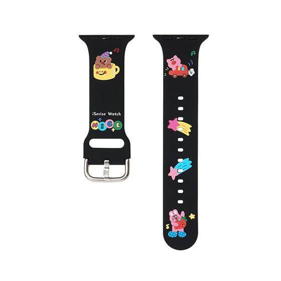 
[Original fun animal watch strap] isisewatch suitable for applewatch11 watch strap iwatchs10 dachshund silicone apple watch se9/8 fun animal creative and cute
