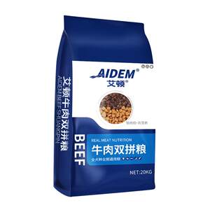 Universal dog food 40*0.5kg for golden retrievers Labrador German Shepherd Husky medium and large young adult dogs 20*0.5kg