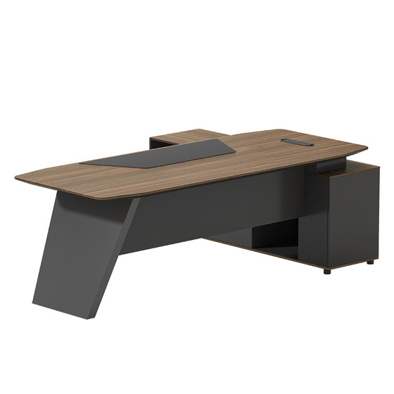 
Jean boss office desk chair combination manager desk president desk supervisor desk simple modern office furniture large desk