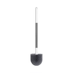 Jieliya toilet brush household no dead ends toilet brush long handle wall hanging no punching bathroom toilet cleaning