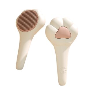 
Good-looking cat paw comb for cats. Special SPA massage hair removal comb. One-touch self-cleaning ragdoll cat removes floating hair without damaging the skin.