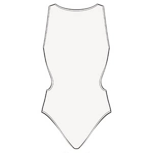 
pulassi swimsuit women's hot spring white high-end European and American 2026 new one-piece swimsuit fish belly white