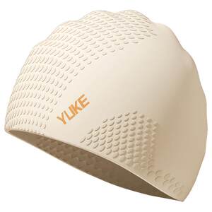 Swimming cap for women waterproof and untie head plus large long hair for adult comfort silicone ear protection training children's swimming cap
