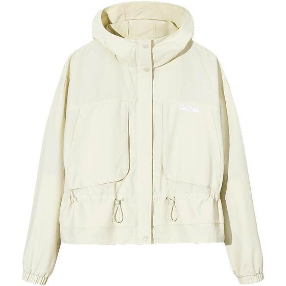 
ANTA Workwear Style Casual Jacket Women's Spring Loose Water-Repellent Woven Jacket Sports Top 162538603