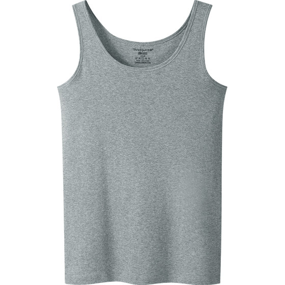 
Three Guns Men's Spring and Summer 2025 Pure Cotton Elastic Skin-Friendly Vest Top Sports and Casual Sweat-absorbing Thin Underwear