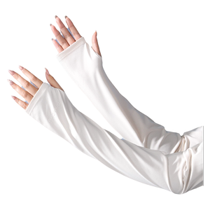 
Sun protection ice sleeves for women in summer, ultraviolet-proof thin ice silk hand sleeves, outdoor cycling and driving arm protection sunshade sleeves