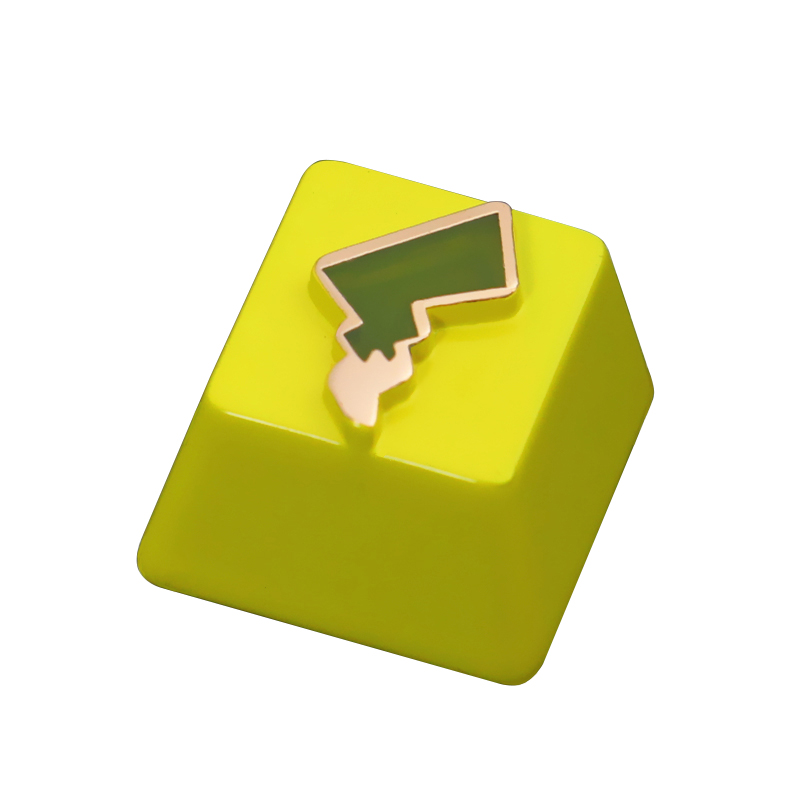 キーストーン ピカチュウ メタル キーキャップ - 亜鉛