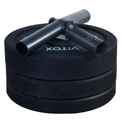 Mine frame barbell rod double bearing abdominal muscle dorsal muscle cannon barrel