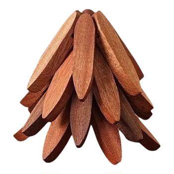 Solid wood one tree insulation mat dining table mat creative home use