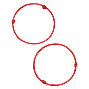 
Small red rope bracelet hand-woven female red animal year 2026 peace and good luck Tai Sui bracelet male couple anklet