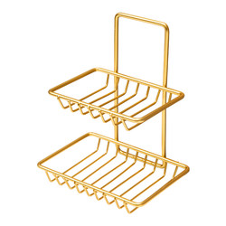 Double layer drainable, light luxury style and large capacity
