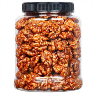 
Amber walnut kernel 500g canned new arrival honey sesame walnut kernel crispy snack for pregnant women and children