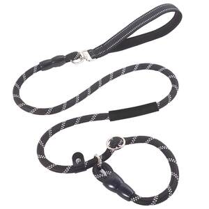 
Dog leash training dog p chain explosion-proof dog walking rope alpaca p rope medium and large dog leash golden retriever pet dog leash