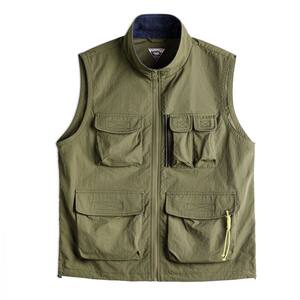 
Madden workwear American mountain style outdoor sports lightweight vest military green thin vest hiking jacket men's autumn