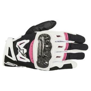 
A Star Alpinestars SMX2 Women's Spring and Summer Breathable Carbon Fiber Motorcycle Commuter Cycling Protective Gloves