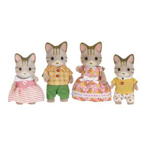Senbeel family three -line cat dolls, velvet dolls, girls, children toy princess gifts

