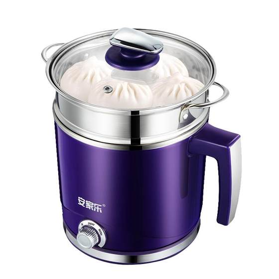 
Anjiale 2L split electric cooker 304 stainless steel noodle cooker hot pot dormitory student small electric cooker porridge electric cooker