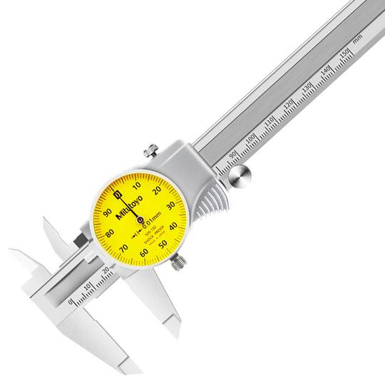 MITUTOYO/ダイヤル付ノギス150MM 505-732 D15FX 505-732 Mitutoyo M