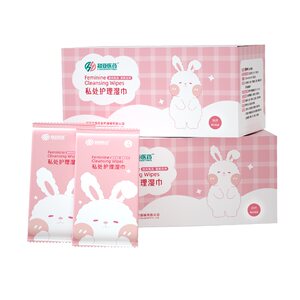 
Private sanitary wipes for women's vaginal cleaning and care wet toilet paper for men's post-separation cleaning and sterilization special wet tissue
