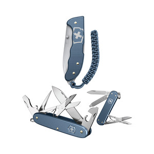 
Victorinox Swiss Army Knife 2026 Aluminum Surface Limited Edition SD Pioneer X Renewal Gift Box Glacier Blue Folding Sergeant's Knife