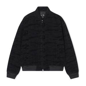 
ARMANI EXCHANGE/Armani spring and summer new men's short baseball collar light denim cotton jacket