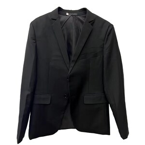 Suit set men's professional dress business casual Korean version of slim suit groom groom wedding dress high -end