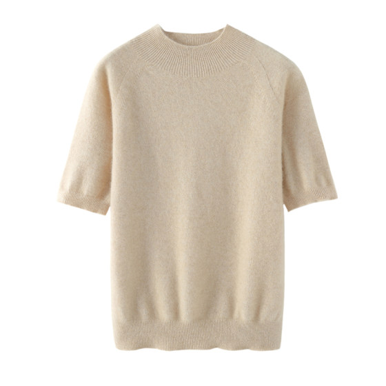 
[Clean clearance of RMB 59] Cashmere sweater turtleneck sweater women pullover short tight autumn long-sleeved knitted base shirt