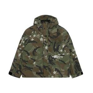 
Aape flagship store men's autumn and winter retro old five-pointed star camouflage trend hooded down jacket 7739XAP