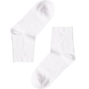 Seven wolves increase code socks, men and fat feet large fat pure cotton middle tube elastic loose mouth socks all cotton socks
