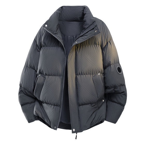 
Cotton-padded jacket for men in winter, warm and thickened bread coat, fashionable fat man plus fat plus large size men's cotton-padded jacket, cold-proof clothing